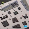 KELIK K72152 F-14B - interior 3D decals for GWH kit 1/72